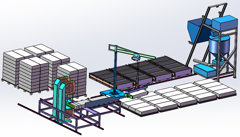 30m³/day Lightweight Concrete Production Line